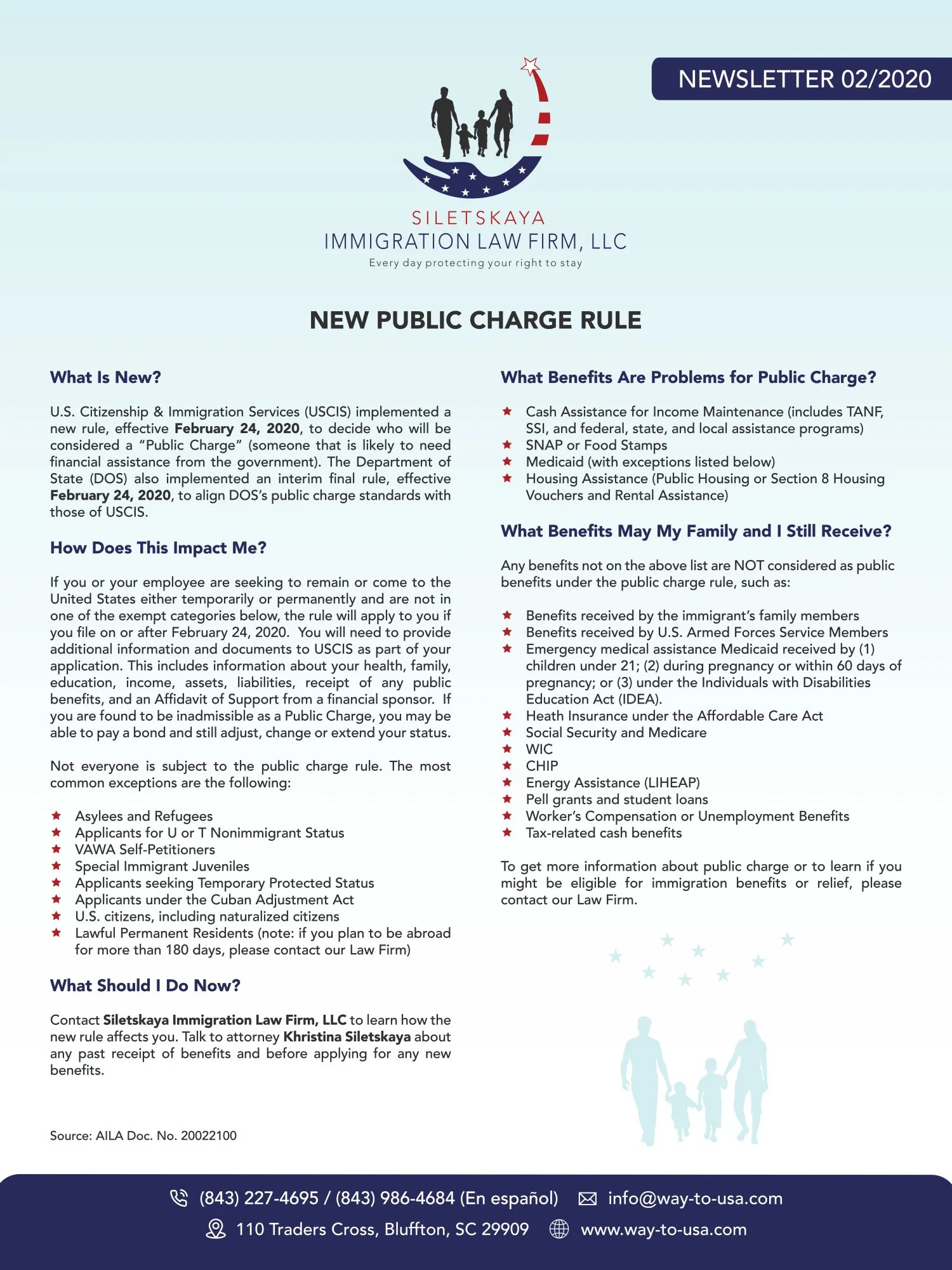 How Does the New Public Charge Rule Affect You?